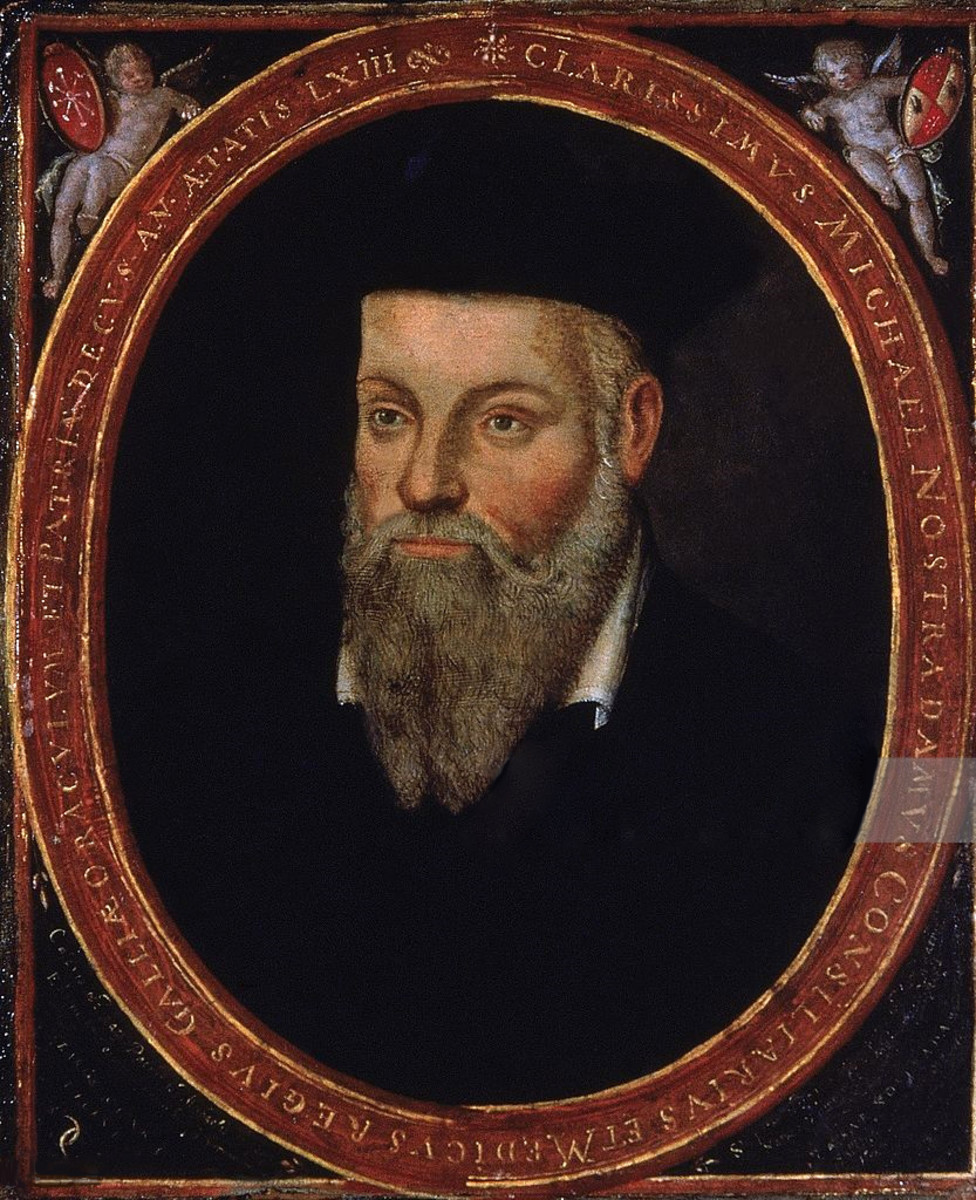 Michel de Nostradame (better known simply as Nostradamus) released his book Les Prophéties in 1555. The book, which contained 942 poetry quatrains, was said to foretell the future.