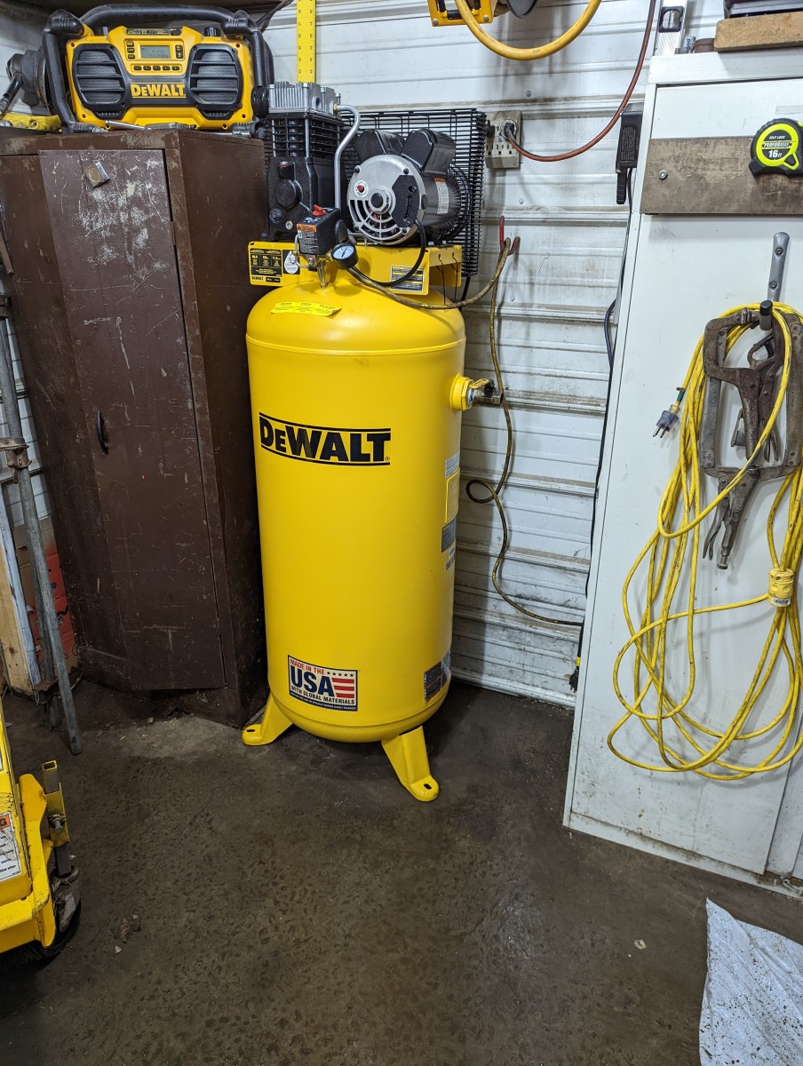 DeWalt 60 Gallon Air Compressor - 155 psi