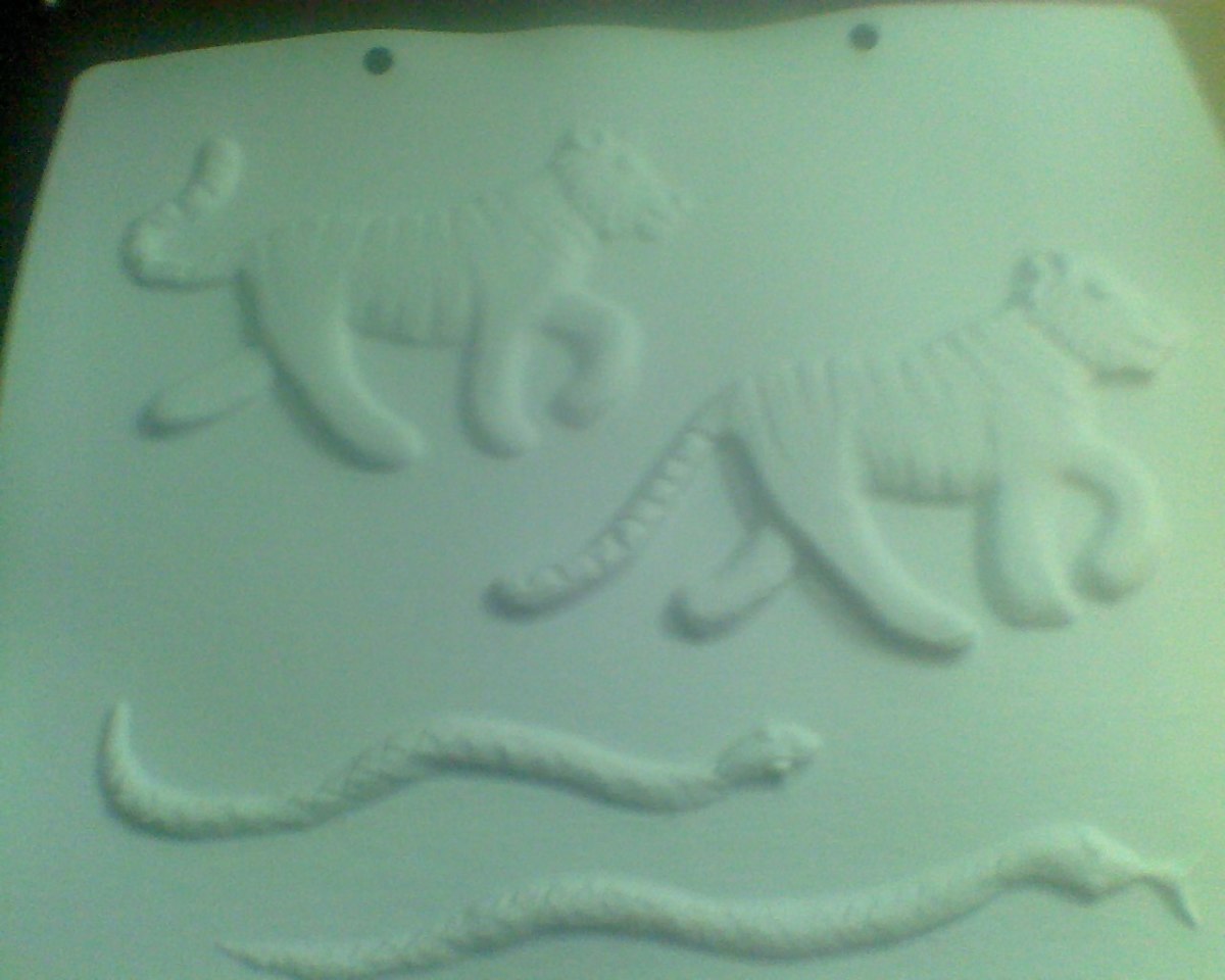 Template for a graphic that will be transferred to a sheet of plastic paper through the use of heat, then included in a story book about Noah's Ark.