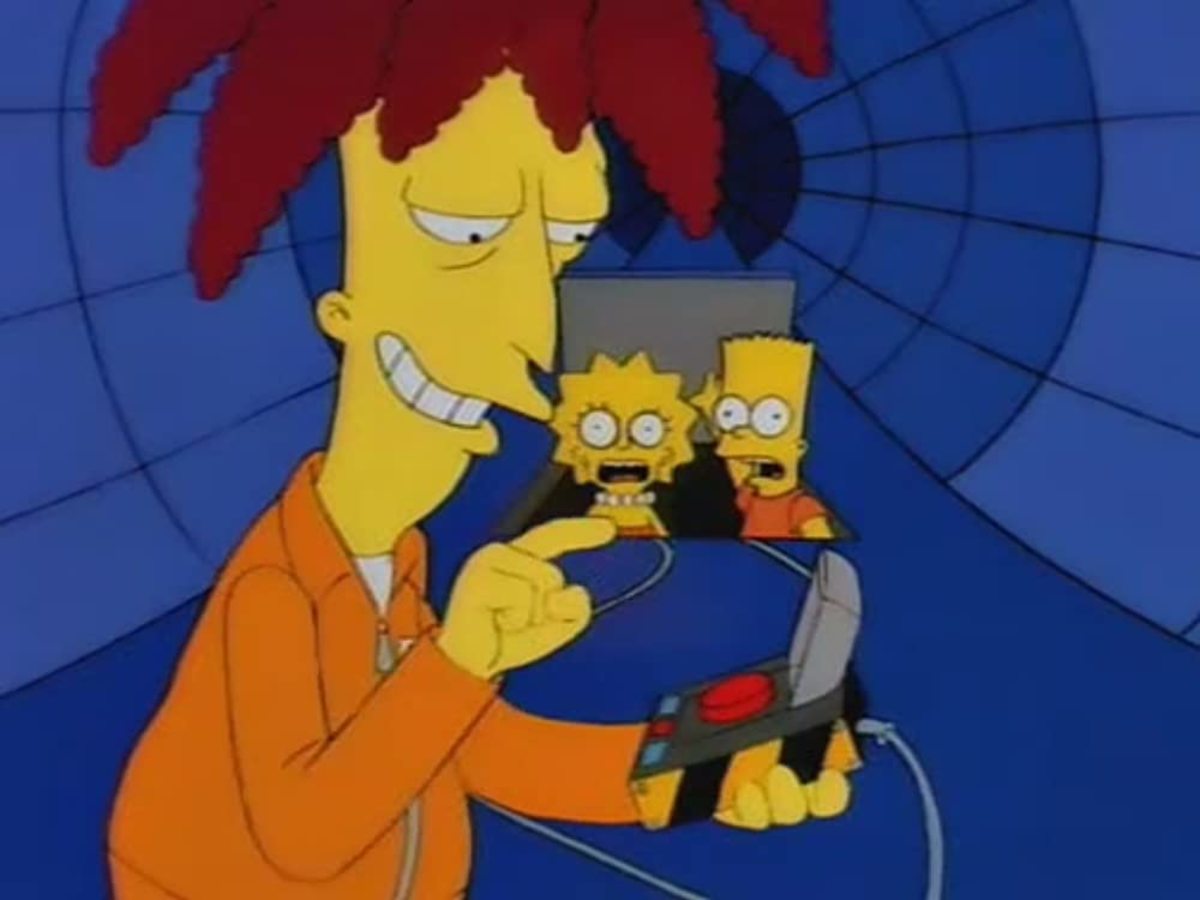 The Simpsons, "Sideshow Bob's Last Gleaming"