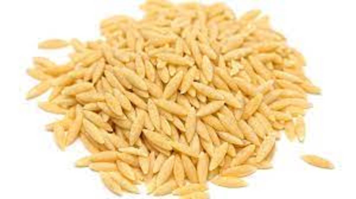Orzo Pasta resembles a grain of rice that is made from mainly semolina which comes from durum wheat but is milled differently than any other flour.