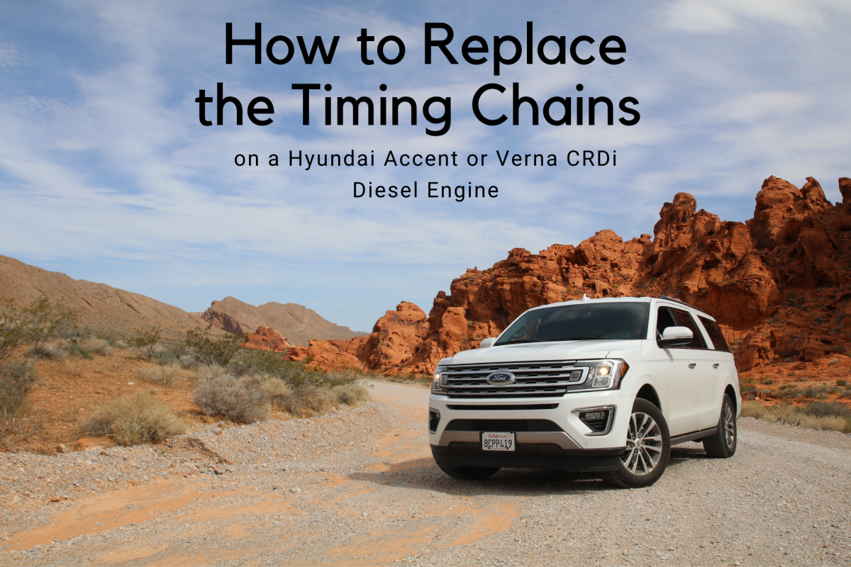How to Replace the Timing Chains on a Hyundai Accent or Verna CRDi Diesel Engine
