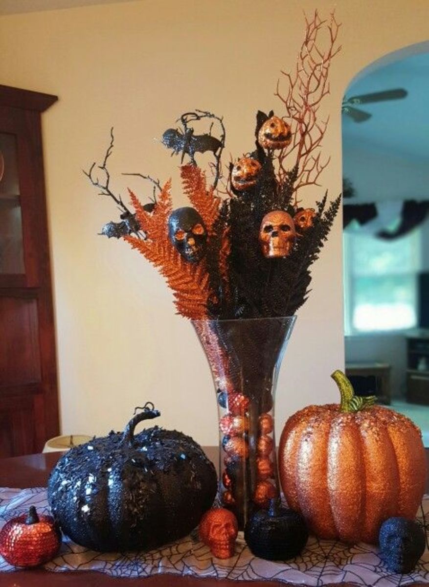 Halloween Centerpieces DIY
 65 Amazing DIY Dollar Store Halloween Centerpiece Ideas Holidappy