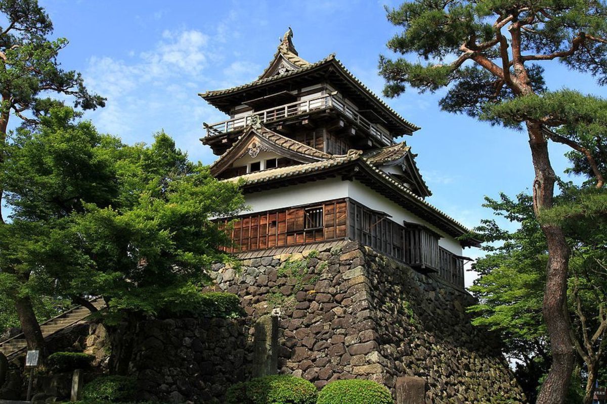 Maruoka城堡是由人类牺牲建造的。照片：GFDL/Wikimedia Commons“decoding=