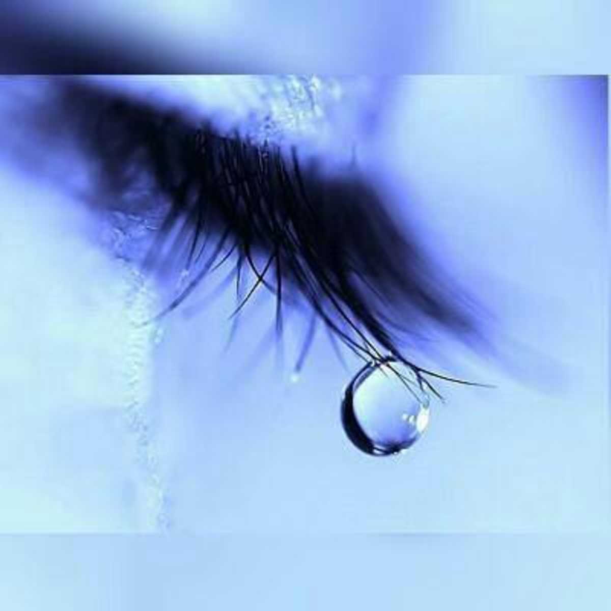 Tear Drops of Pain