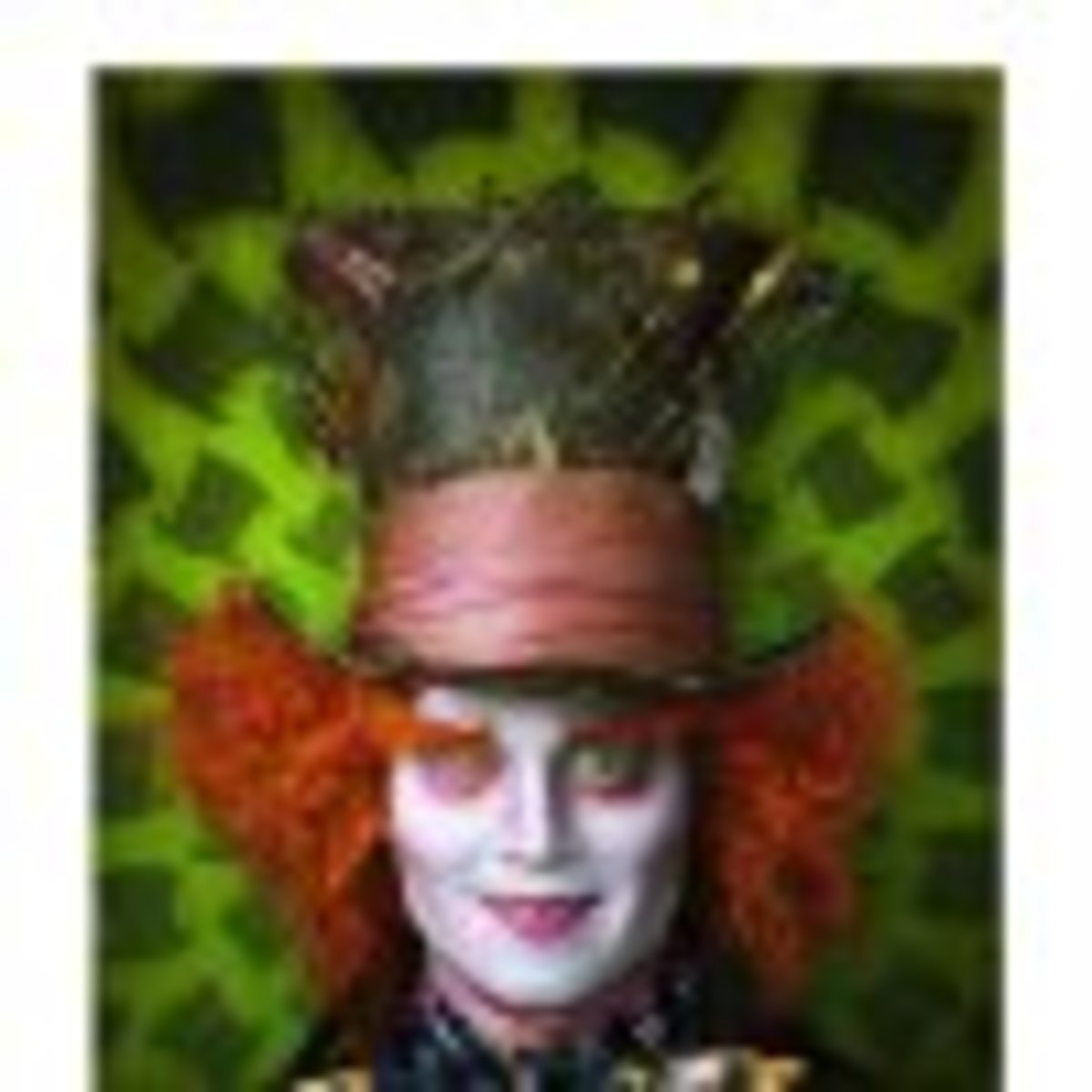 Johnny Depp as the Mad Hatter    photo credit: imdb.com 