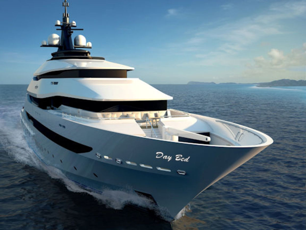 If you are writing a series about a yacht called the Day Bed … then give the readers a visual!