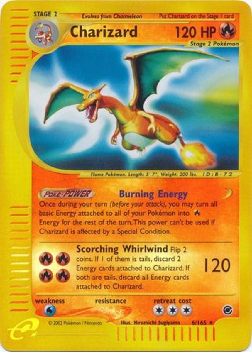 Charizard (6)- Expedition, 2002
