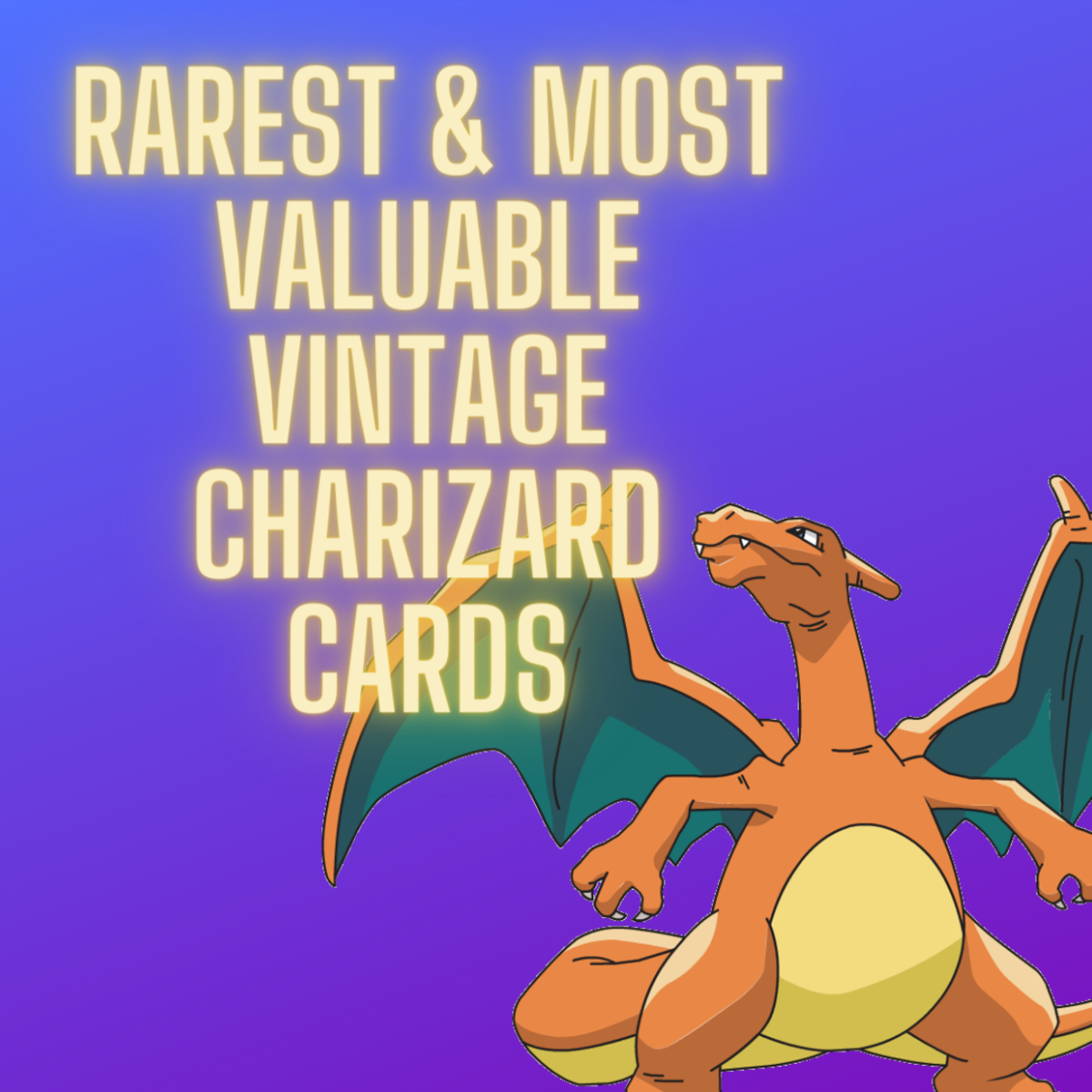 Often thought of as being among the most premium Pokémon cards on the vintage market, cards featuring Charizard are very sought after by Pokémon enthusiasts looking to add exclusive items to their collections.