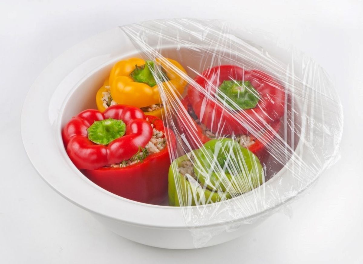 Is it safe to use cling film with food?