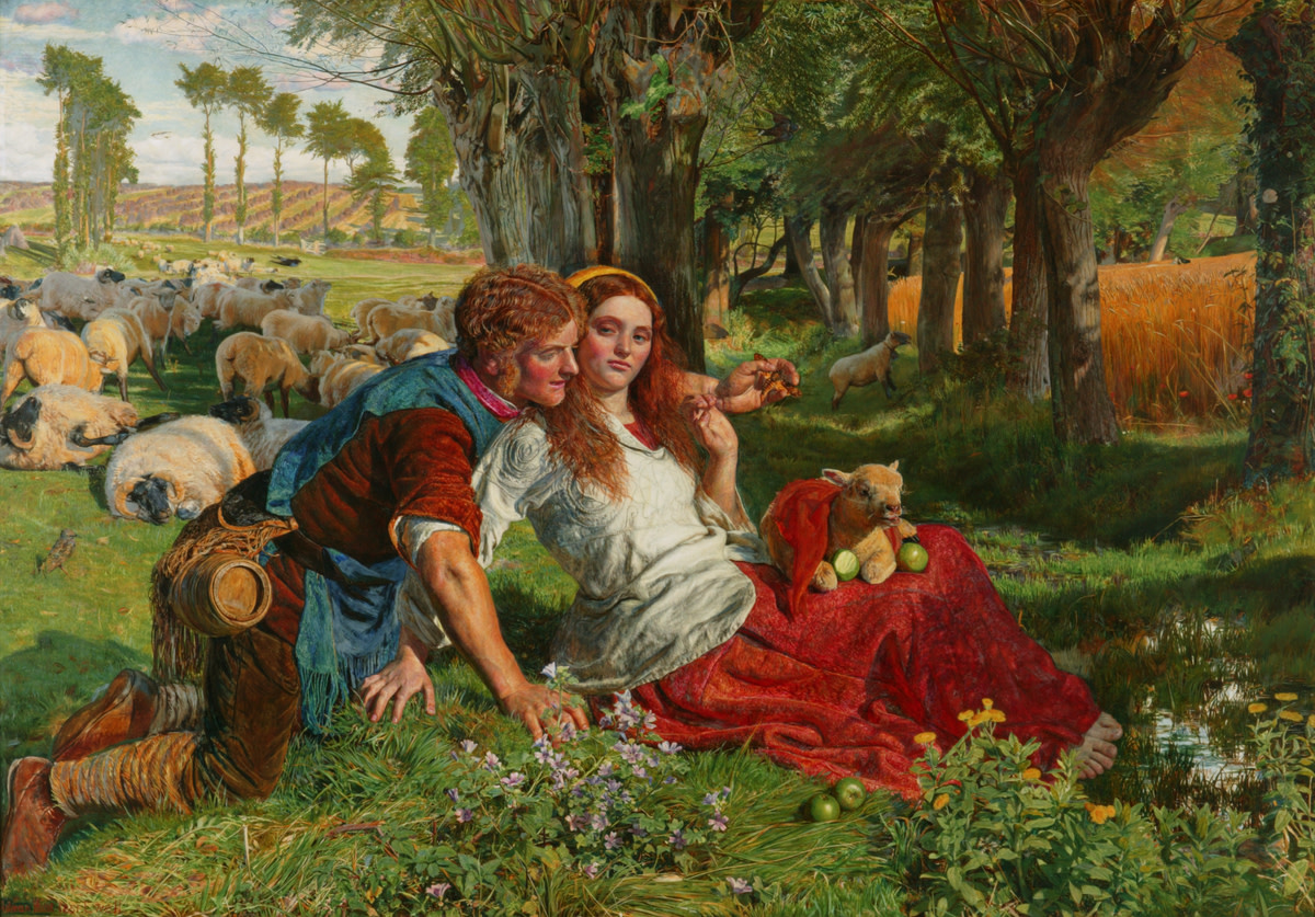 Reading the Painting - The Hireling Shepherd