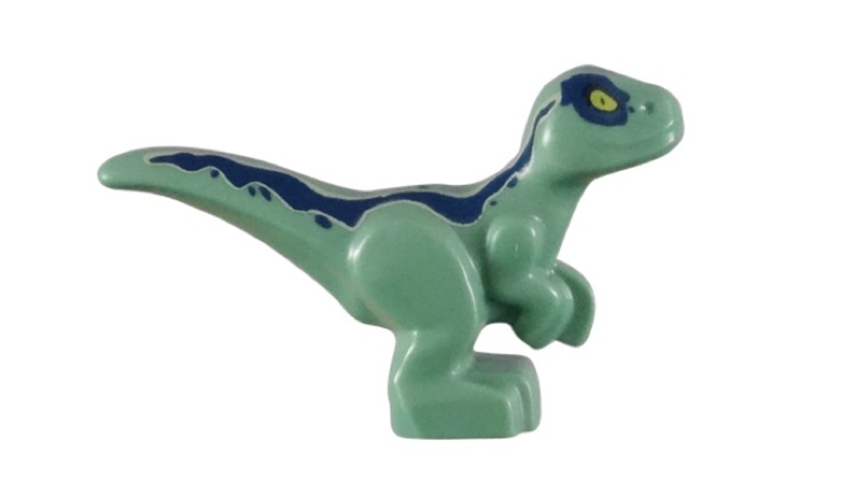 LEGO Jurassic World Baby Blue Velociraptor Creature Piece