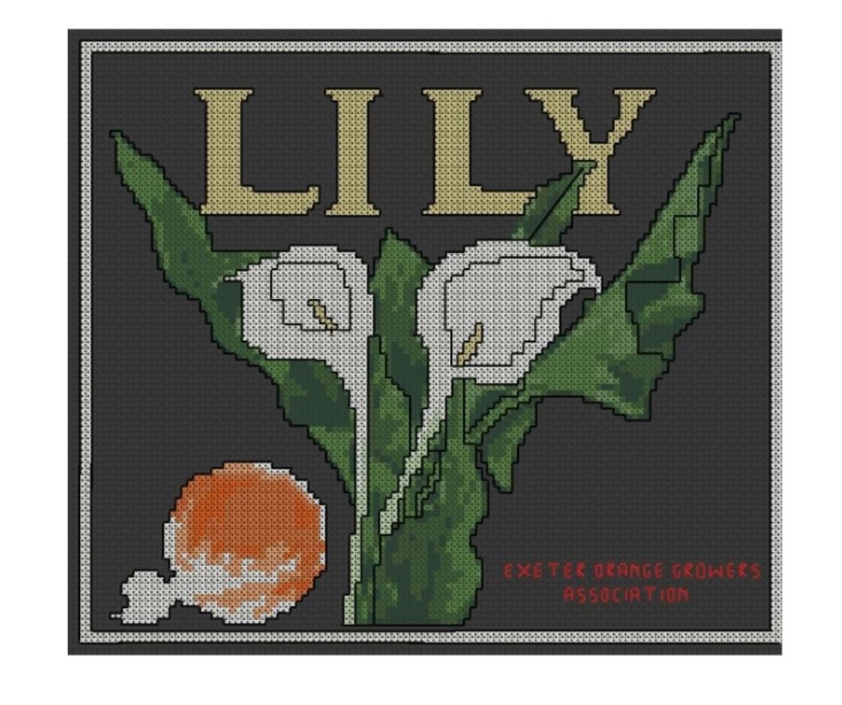 free-cross-stitch-pattern-lily