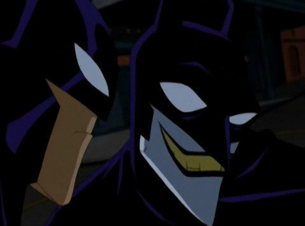 Joker decides he wants to "fight crime" as "Batman".