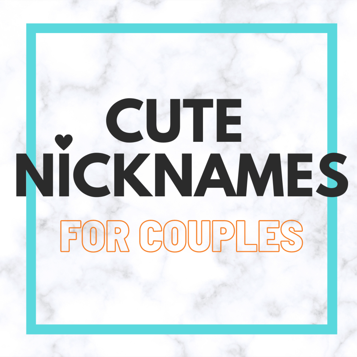 If you and your boo both need a name, here are some fun options to consider. 