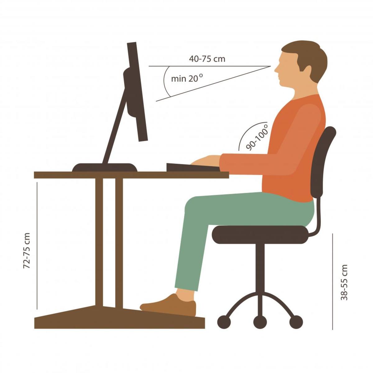 How to Correct Your Posture at Your Desk HubPages