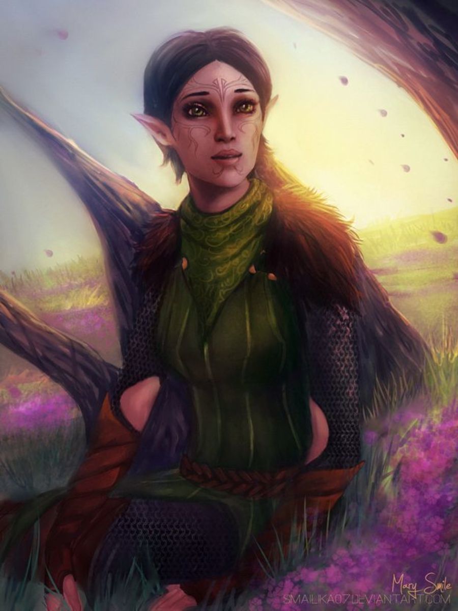 Lovely fanart of Merrill. 