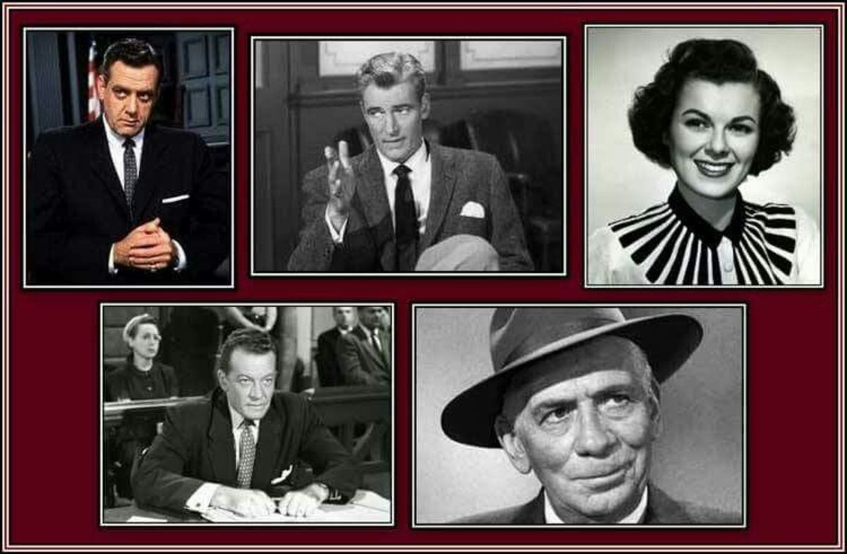 In 1959, Perry Mason—an American legal drama starring Raymond Burr, Barbara Hale, William Hopper, William Talman, and Ray Collins—was one of the most popular television shows. 
