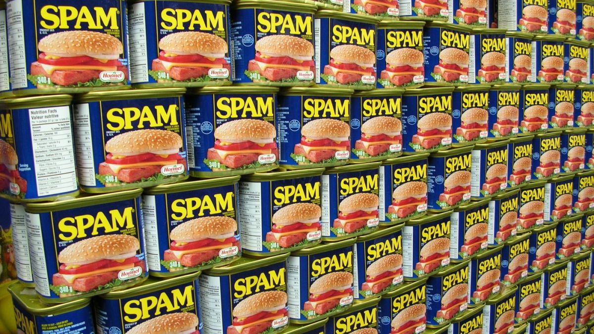 In 1959, the one-billionth can of Spam was sold.