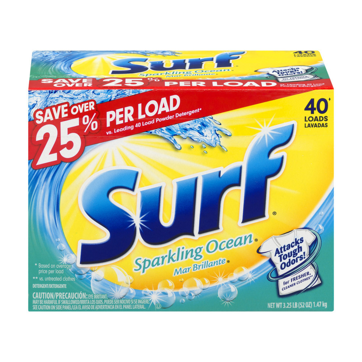 In 1959, Surf laundry detergent appeared on American grocery store shelves for the first time.