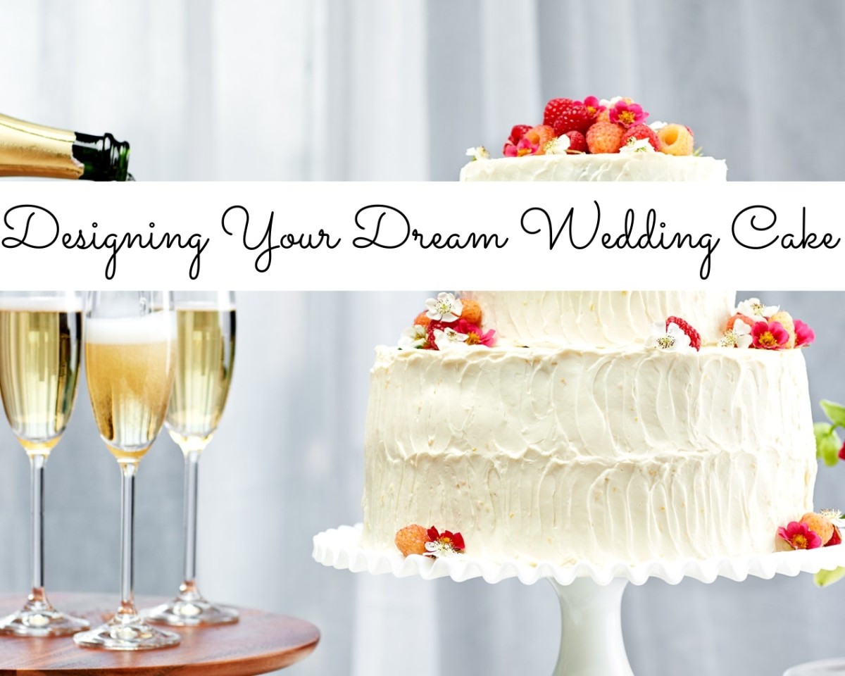 Your cake should look good in photos—and it should also compliment other foods you're having at the reception. 