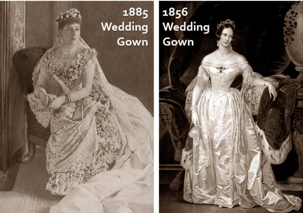 victorian wedding dress historical