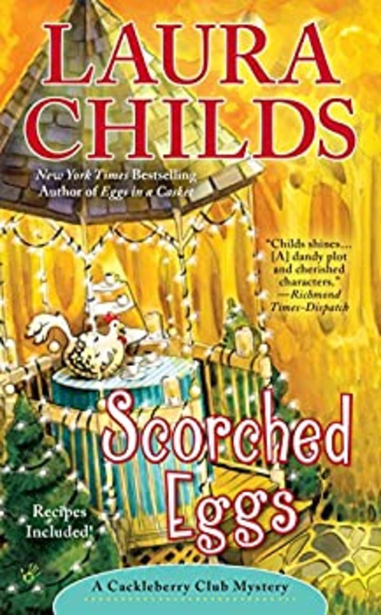 Retro Reading Scorched Eggs by Laura Childs HubPages