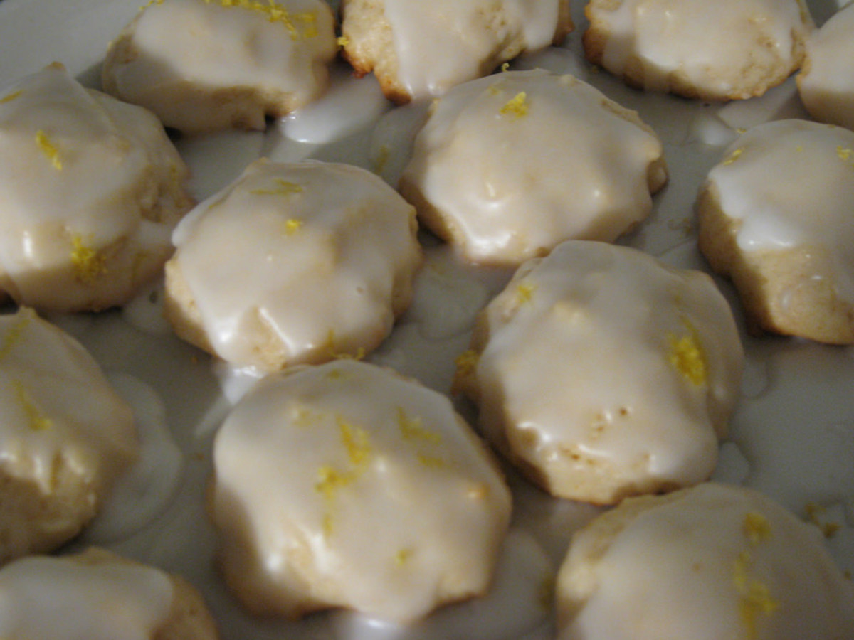 Homemade Lemon Drop Cookies
