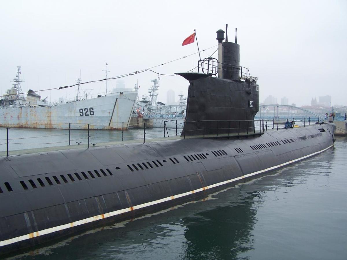 The Chinese Sub involved in the disaster.