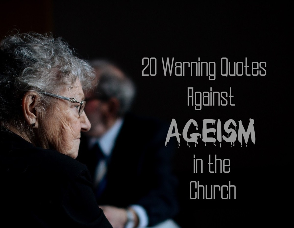Willful discrimination against people because of their age is called ageism. 
