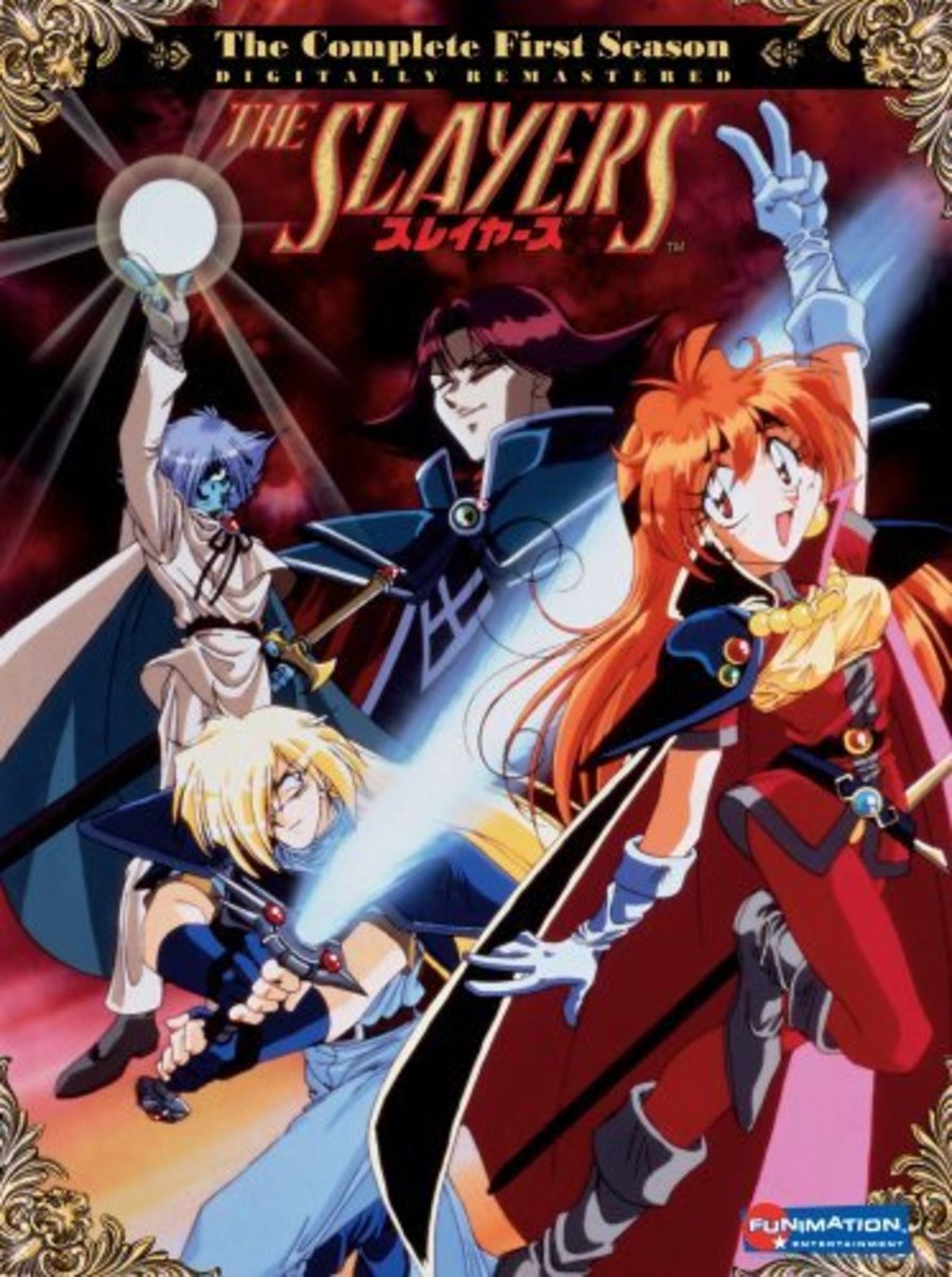 "The Slayers" Season 1 Funimation DVD cover.