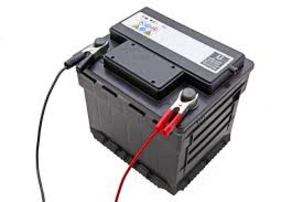 A Typical Lead-Acid Battery for Automobiles