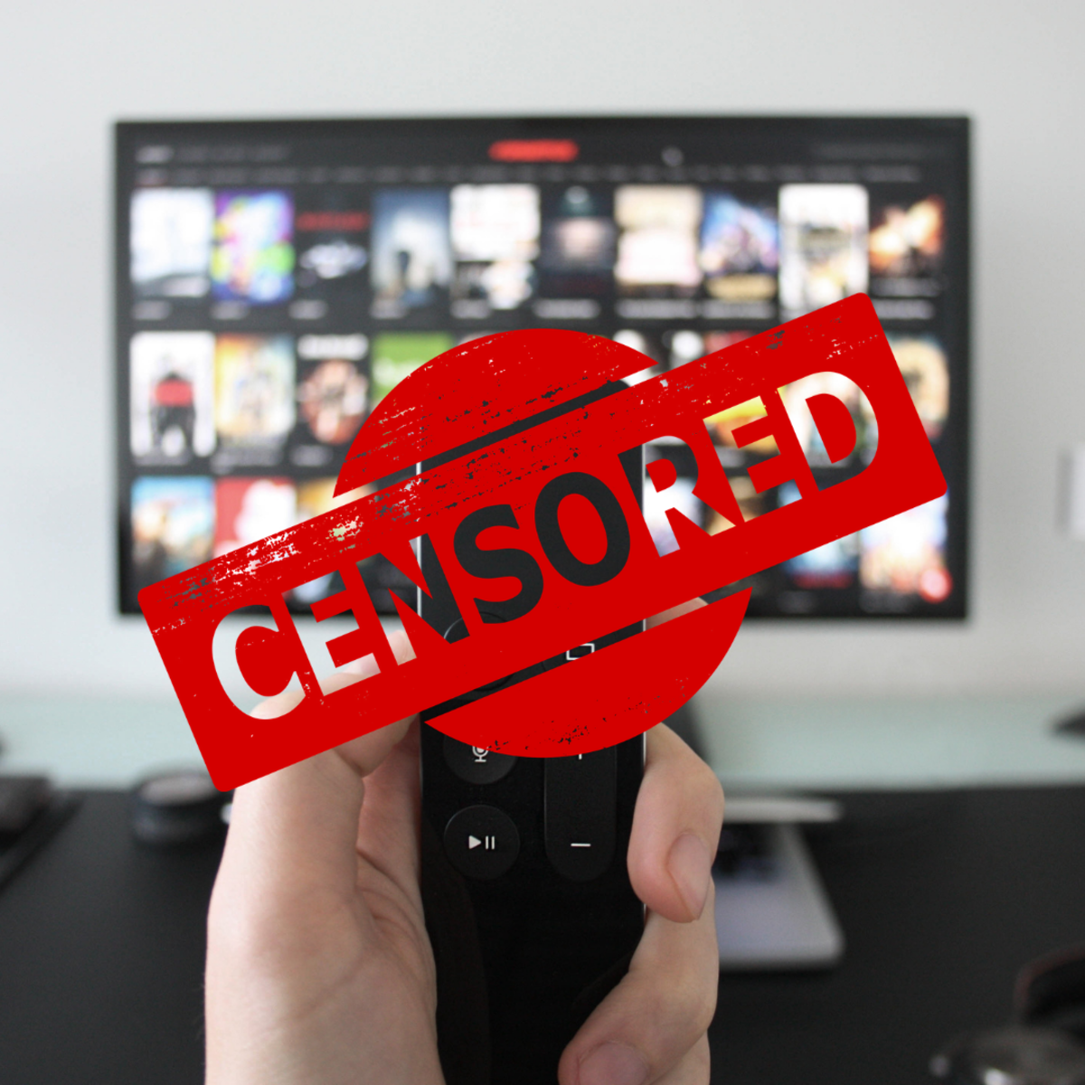 Government censorship is a potential concern for platforms like Netflix. 