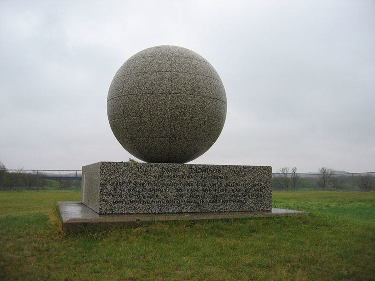Monument at Verendrye, North Dakota