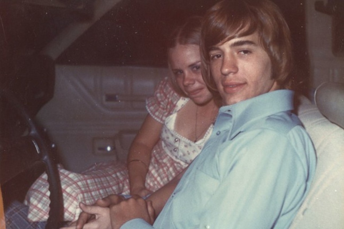 Western Hills High School students Carla Jan Walker and Rodney McCoy in 1974. Photo courtesy of Dallas News.