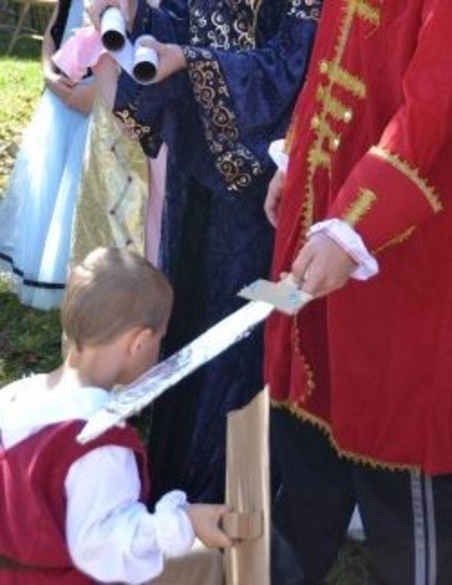 Knighting ceremony