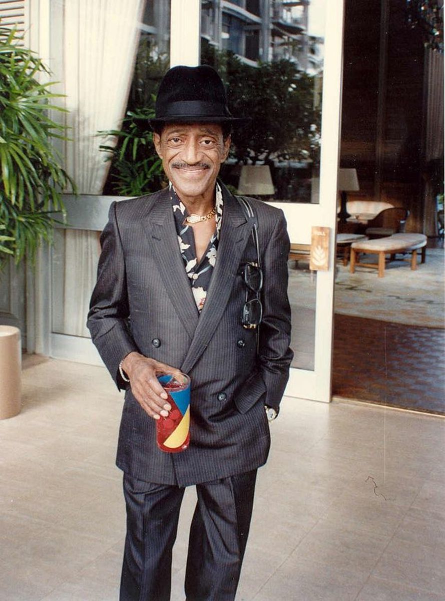 Sammy Davis Jr. in 1989