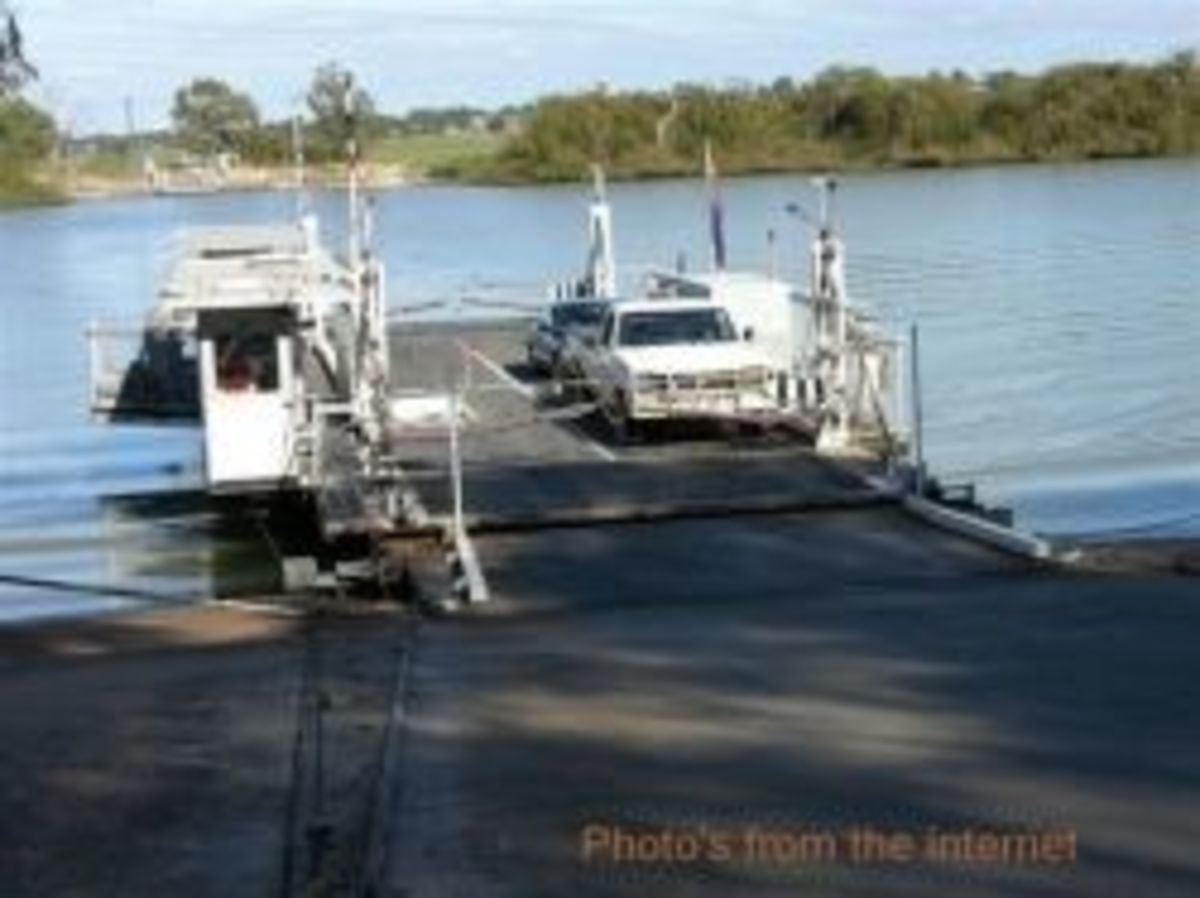 Ferry to cross Murray River