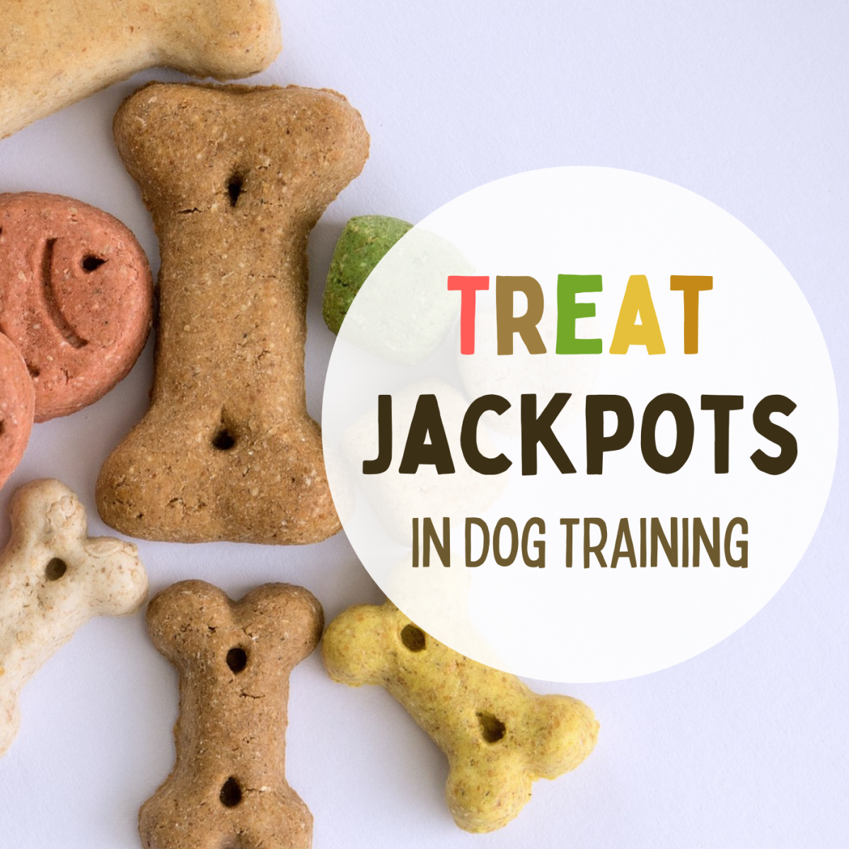 Using Jackpots of Treats in Dog Training