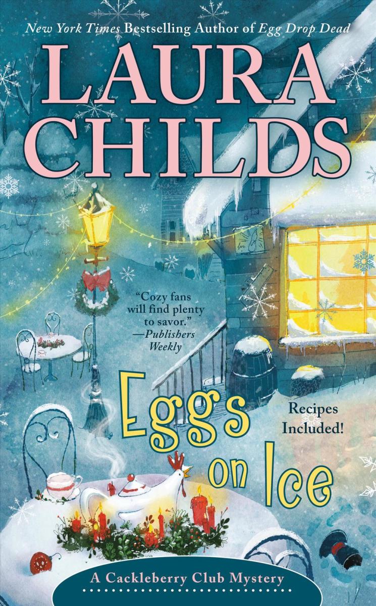 book-review-eggs-on-ice-by-laura-childs