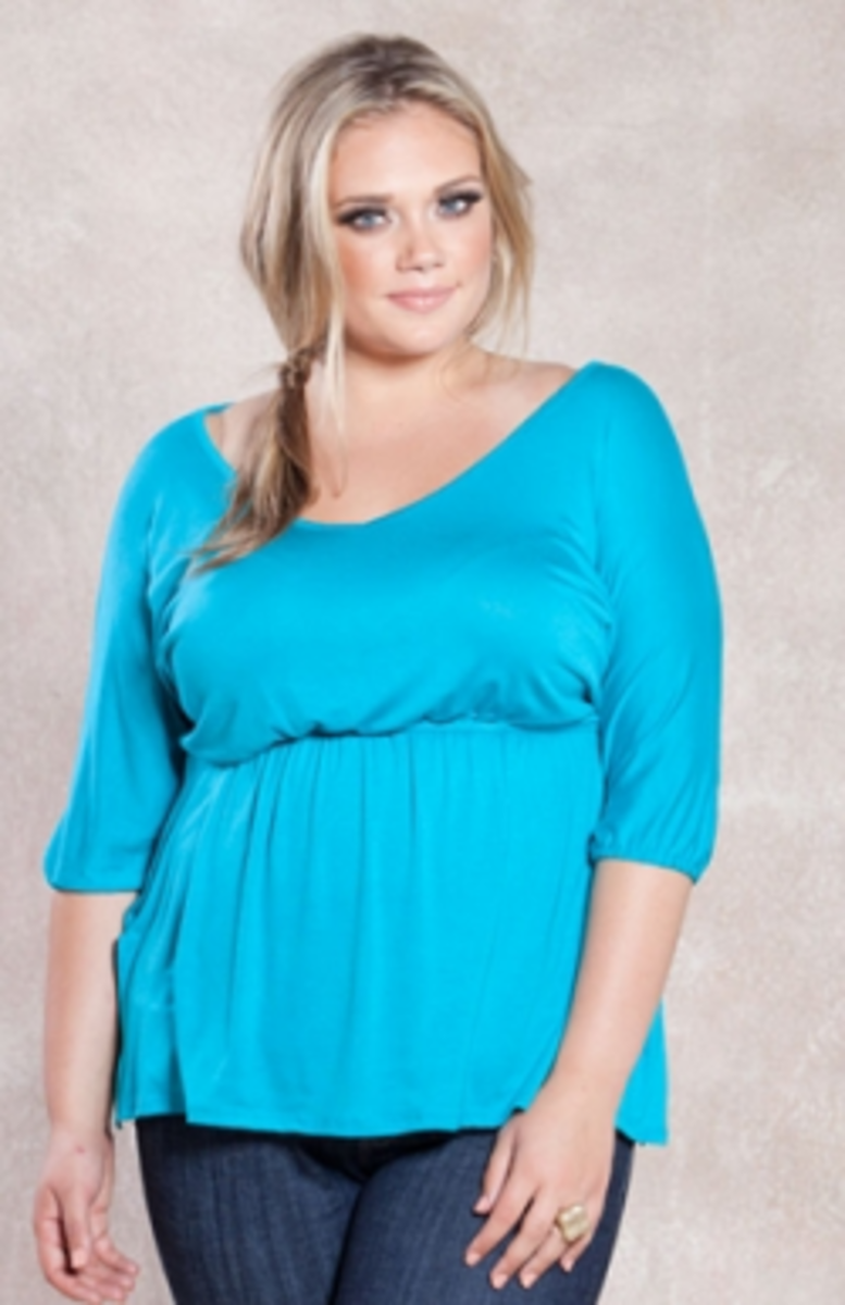 Plus size top from SwakDesigns