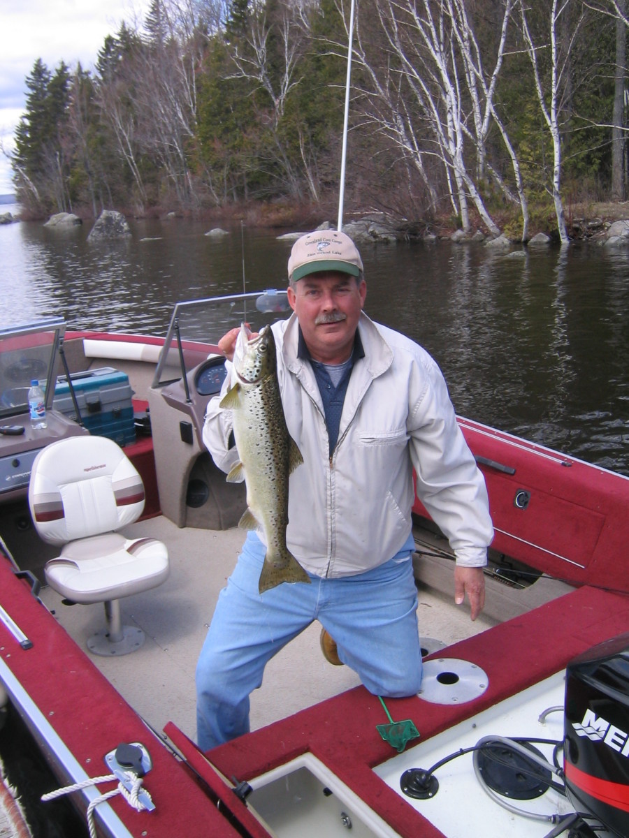 Spring Fishing in Maine: Trolling for Landlocked Salmon - SkyAboveUs