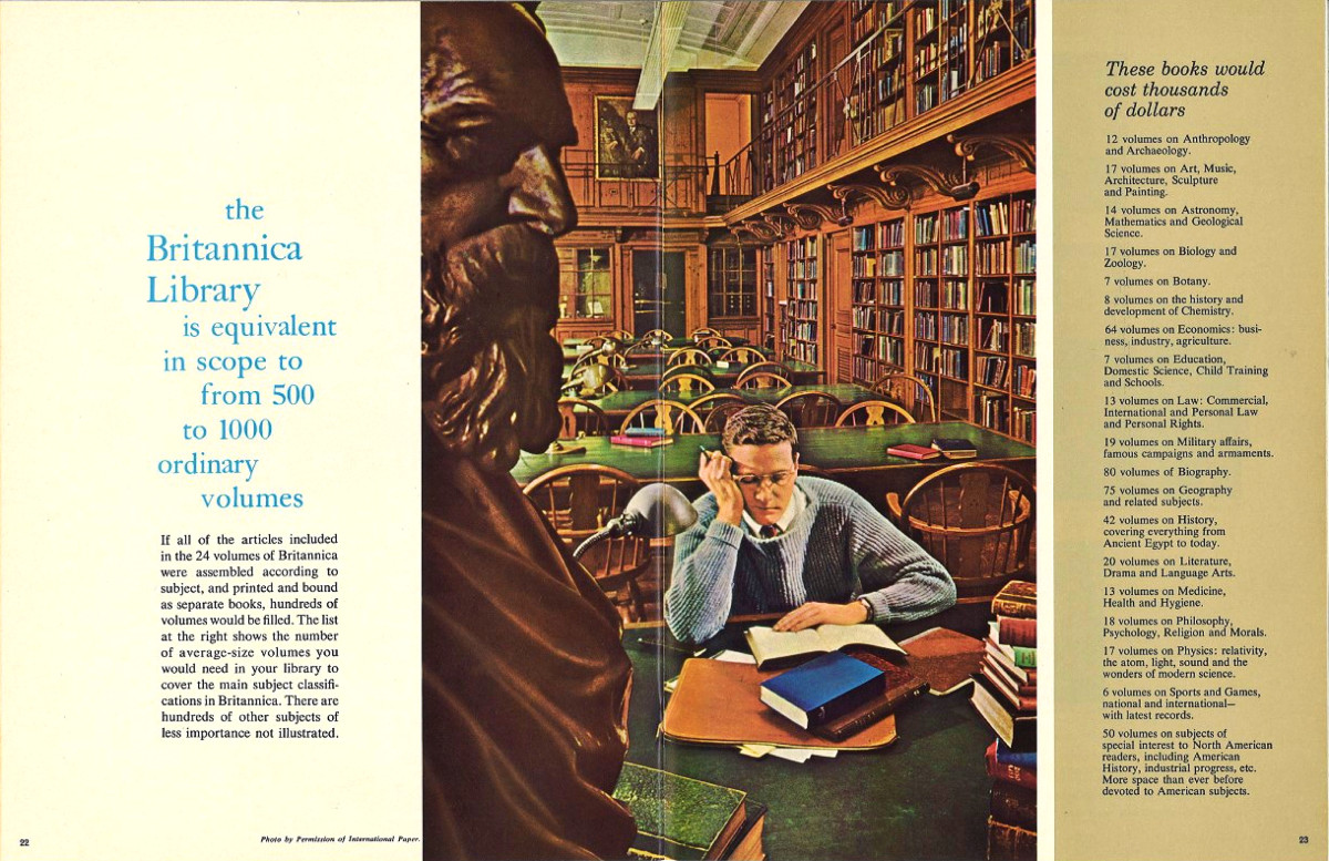 Encyclopedia Britannica 1969 200th Anniversary White Set +