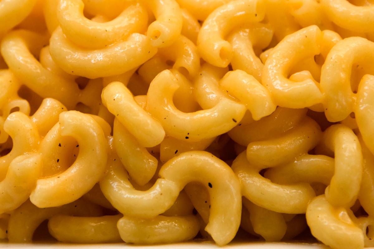 In 1930, macaroni and cheese was a popular Depression-era meal.