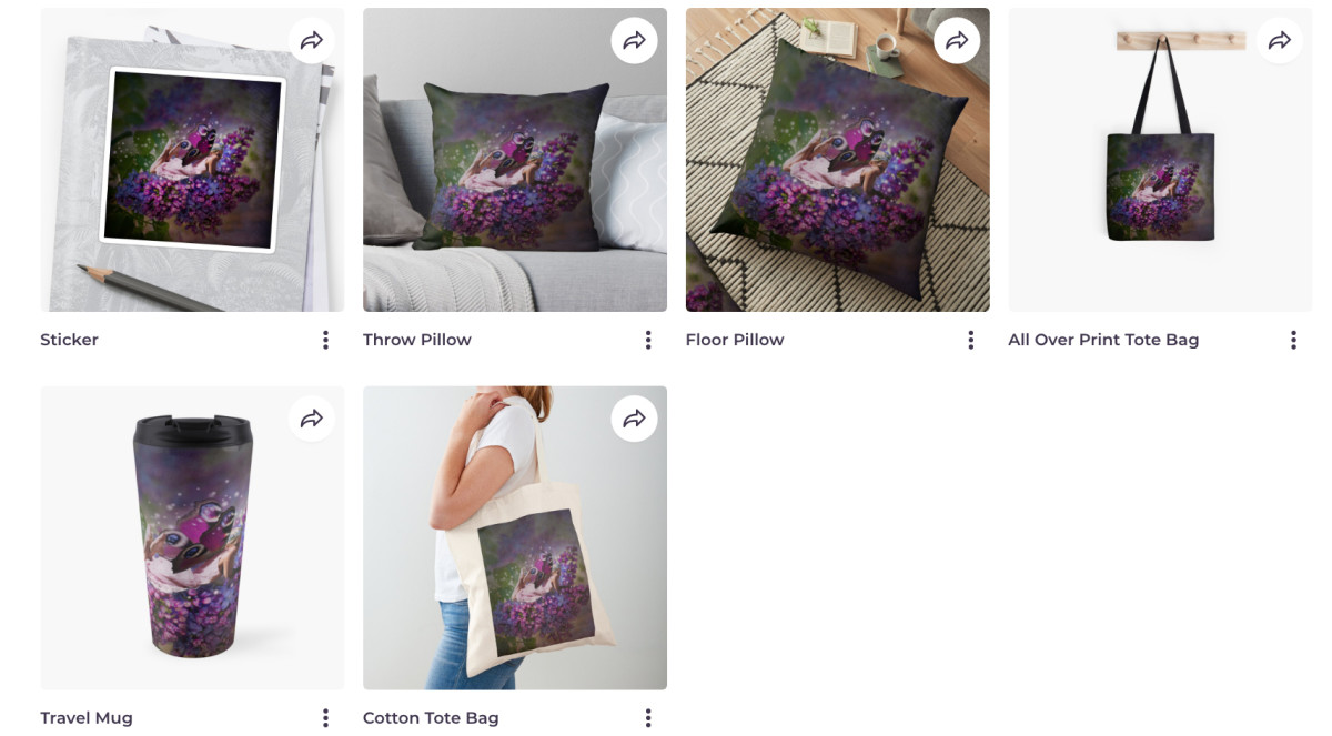 Tote bags and more on Society6