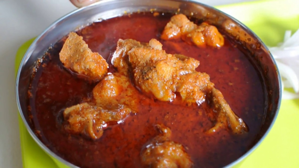 Kolhapuri chicken