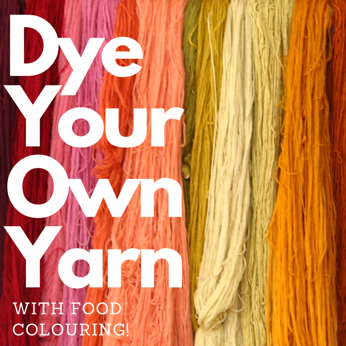 How to Dye Yarn With Food Colouring