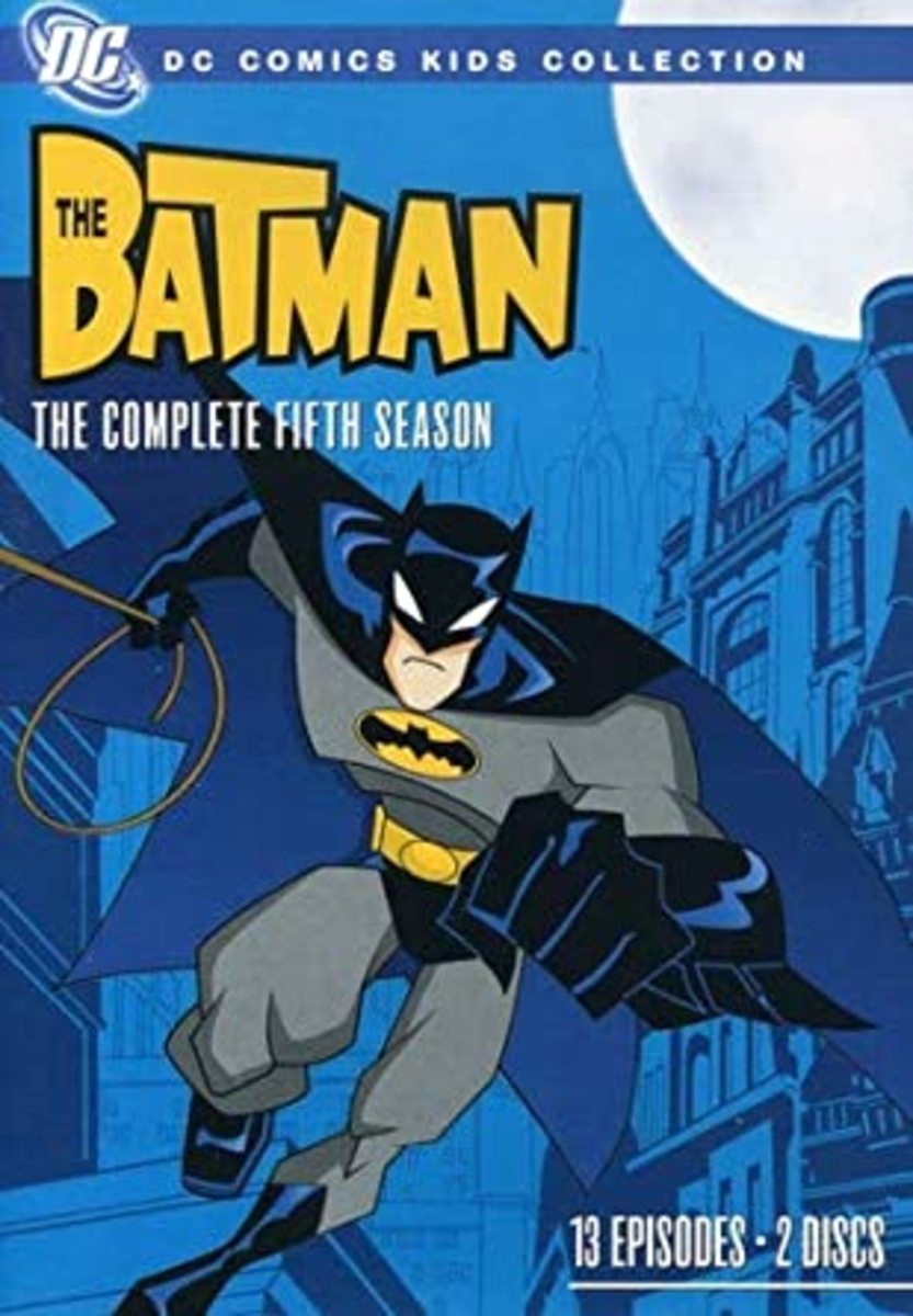 "The Batman" season 5 official DVD cover.