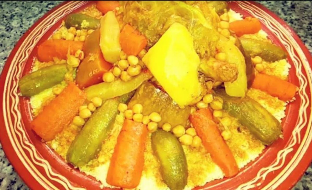 Famous Moroccan Couscous