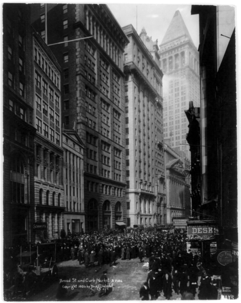 WALL STREET 1920